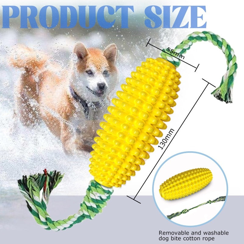 Puppy Corn Toothbrush Chew Toy